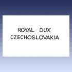 razítko ROYAL DUX CZECHOSLOVAKIA razítko ROYAL DUX CZECHOSLOVAKIA