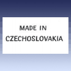přítisk MADE IN CZECHOSLOVAKIA přítisk MADE IN CZECHOSLOVAKIA