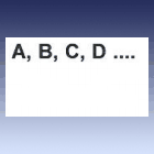 přítisk velkého písmene - pořadové číslo roku od roku 2001 (A) přítisk velkého písmene - pořadové číslo roku od roku 2001 (A)